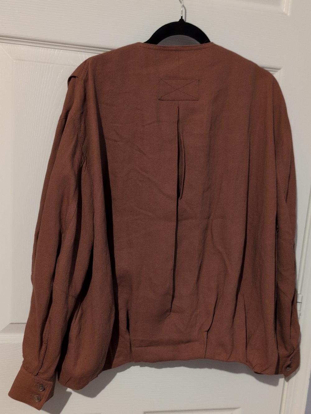 NWT ZARA Rust Button Jacket - Picture 9 of 16